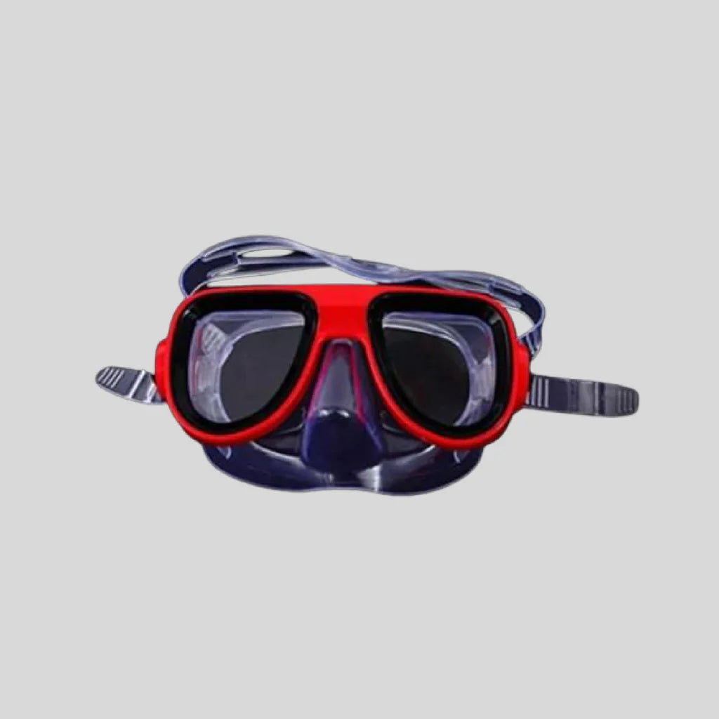 Kids Swim Goggles with Nose Cover - Anti-Fog Swimming Mask for Children