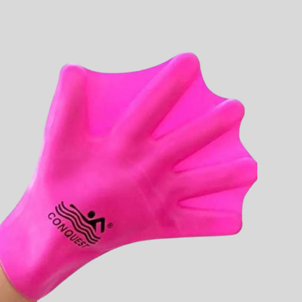 Kids Webbed Swimming Gloves - Aqua Training Gloves for Children & Beginners
