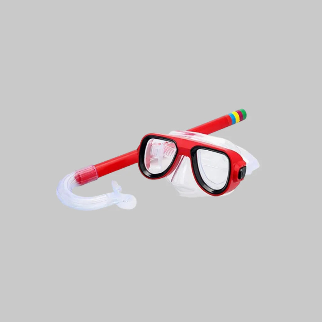 Kids Swimming Snorkel Set - Anti-Fog Mask & Dry-Top Snorkel for Children